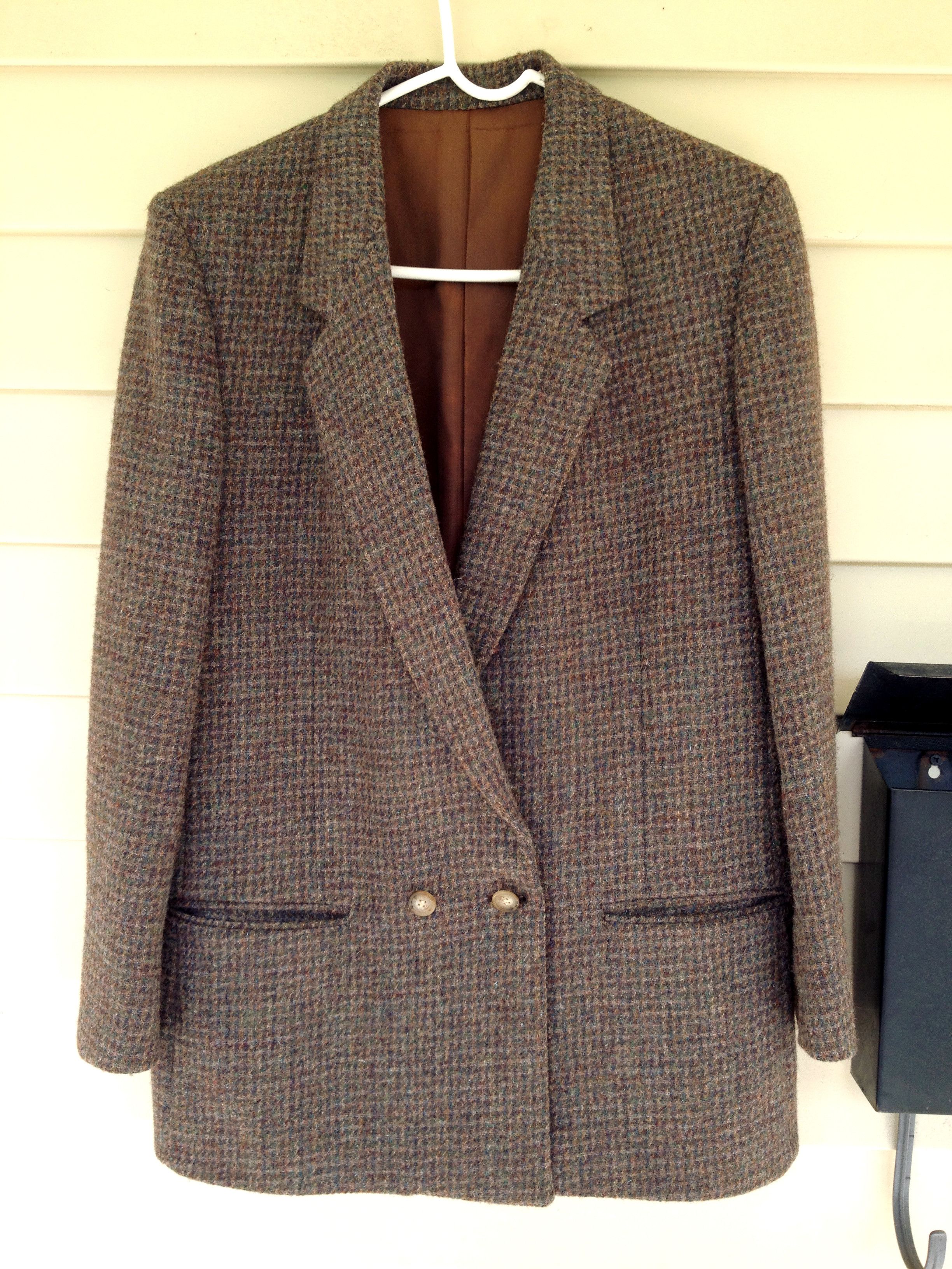 Harris Tweed Vintage Regent Clothes for Wallachs Tweed Jacket | Grailed