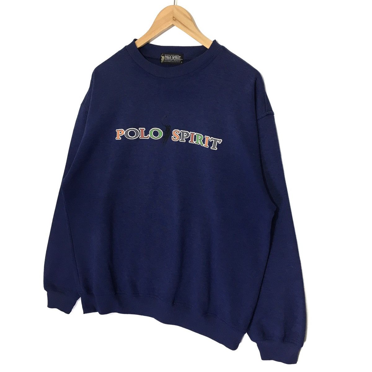 Vintage Vintage Polo Spirit Sweatshirt Size US L / EU 52-54 / 3 - 2 Thumbnail