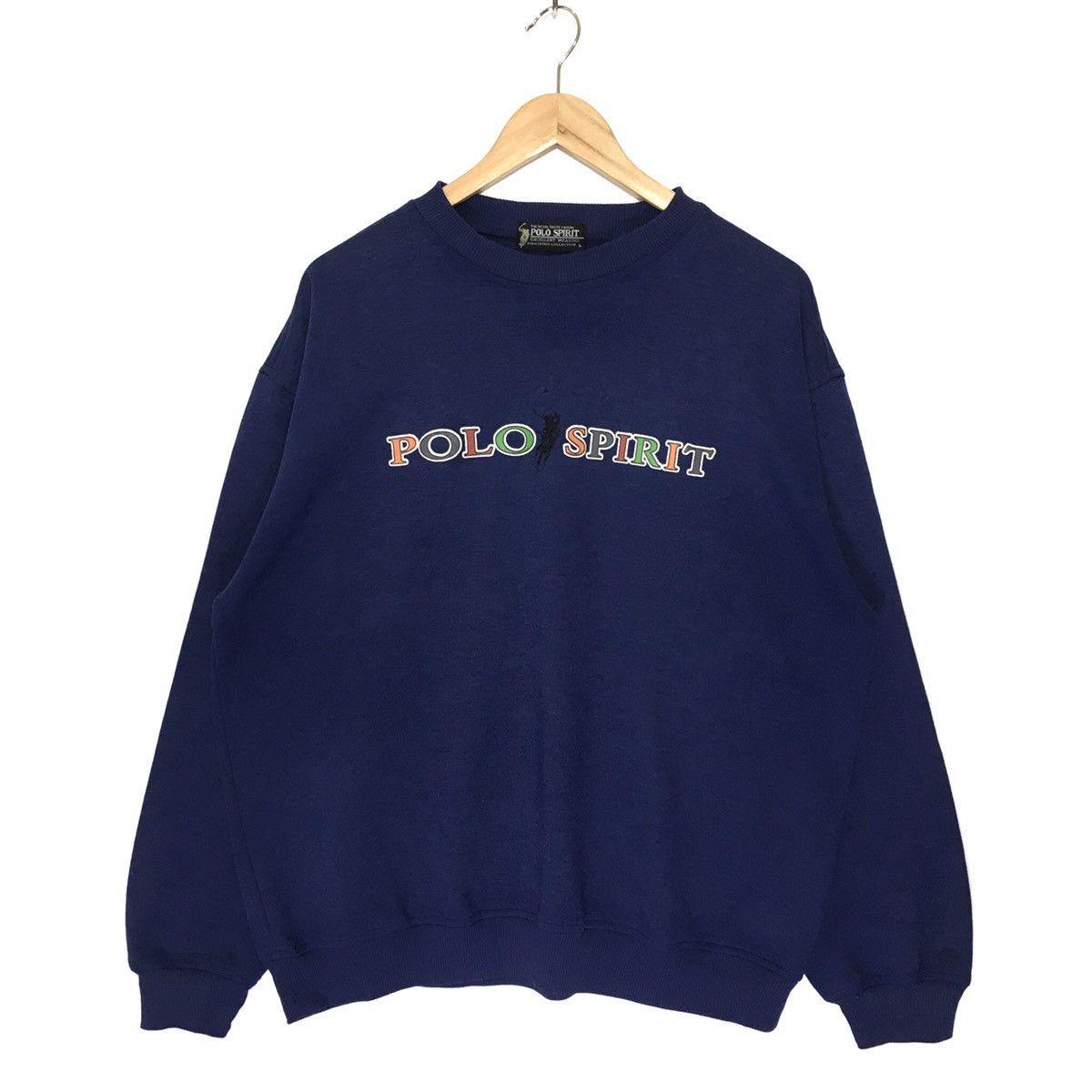 Vintage Vintage Polo Spirit Sweatshirt Size US L / EU 52-54 / 3 - 1 Thumbnail