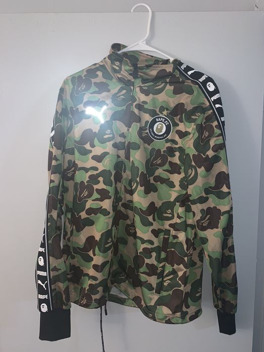 Bape and sale puma jacket