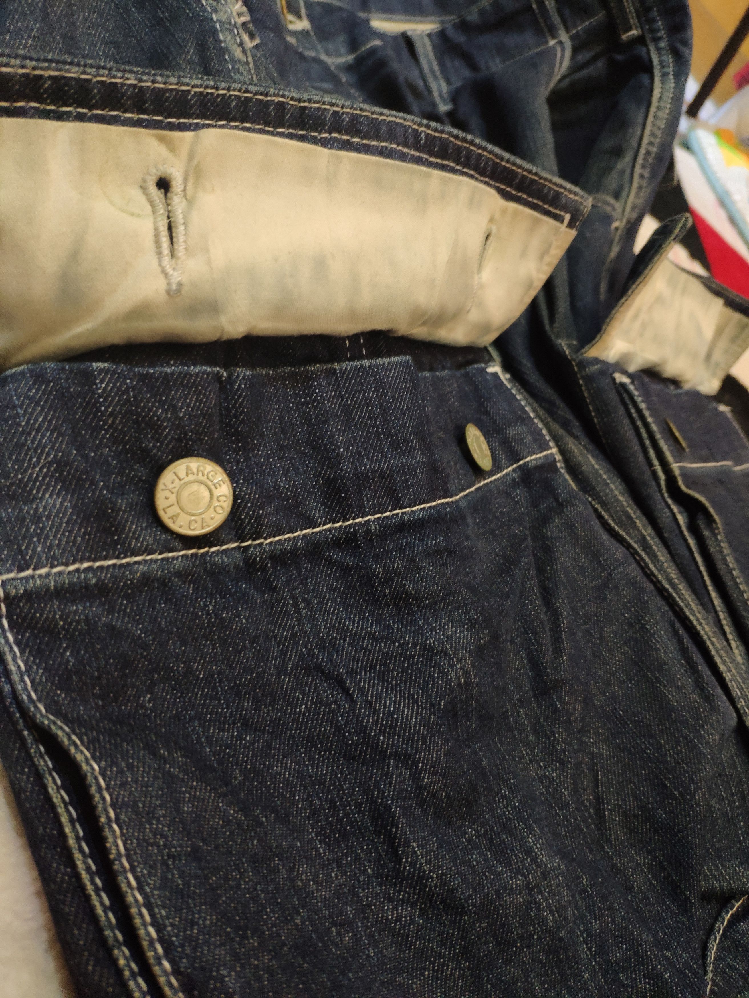 Xlarge XLarge Los Angeles Double Pocket Work Jeans Denim Size US 36 / EU 52 - 12 Thumbnail