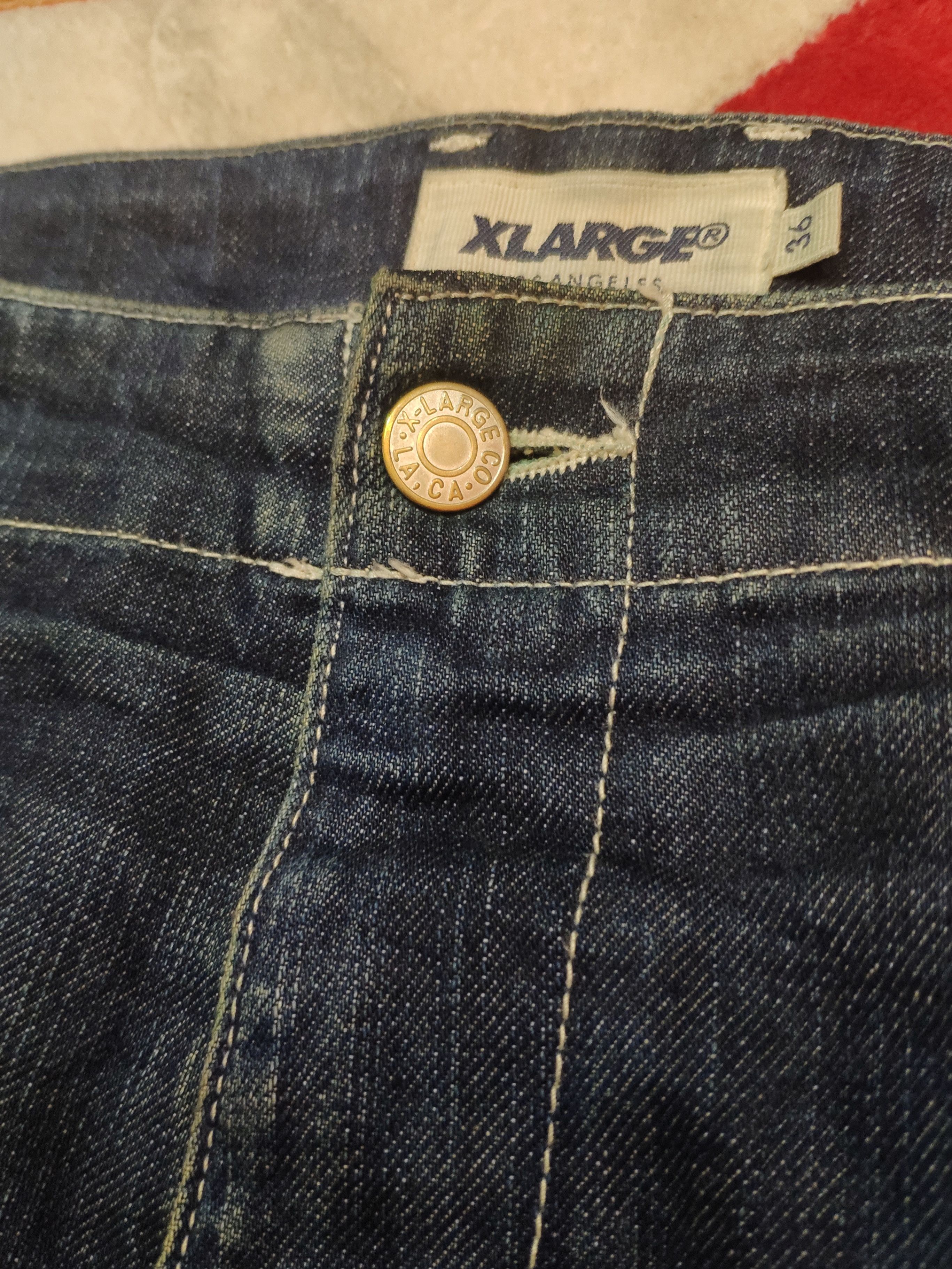 Xlarge XLarge Los Angeles Double Pocket Work Jeans Denim Size US 36 / EU 52 - 8 Thumbnail