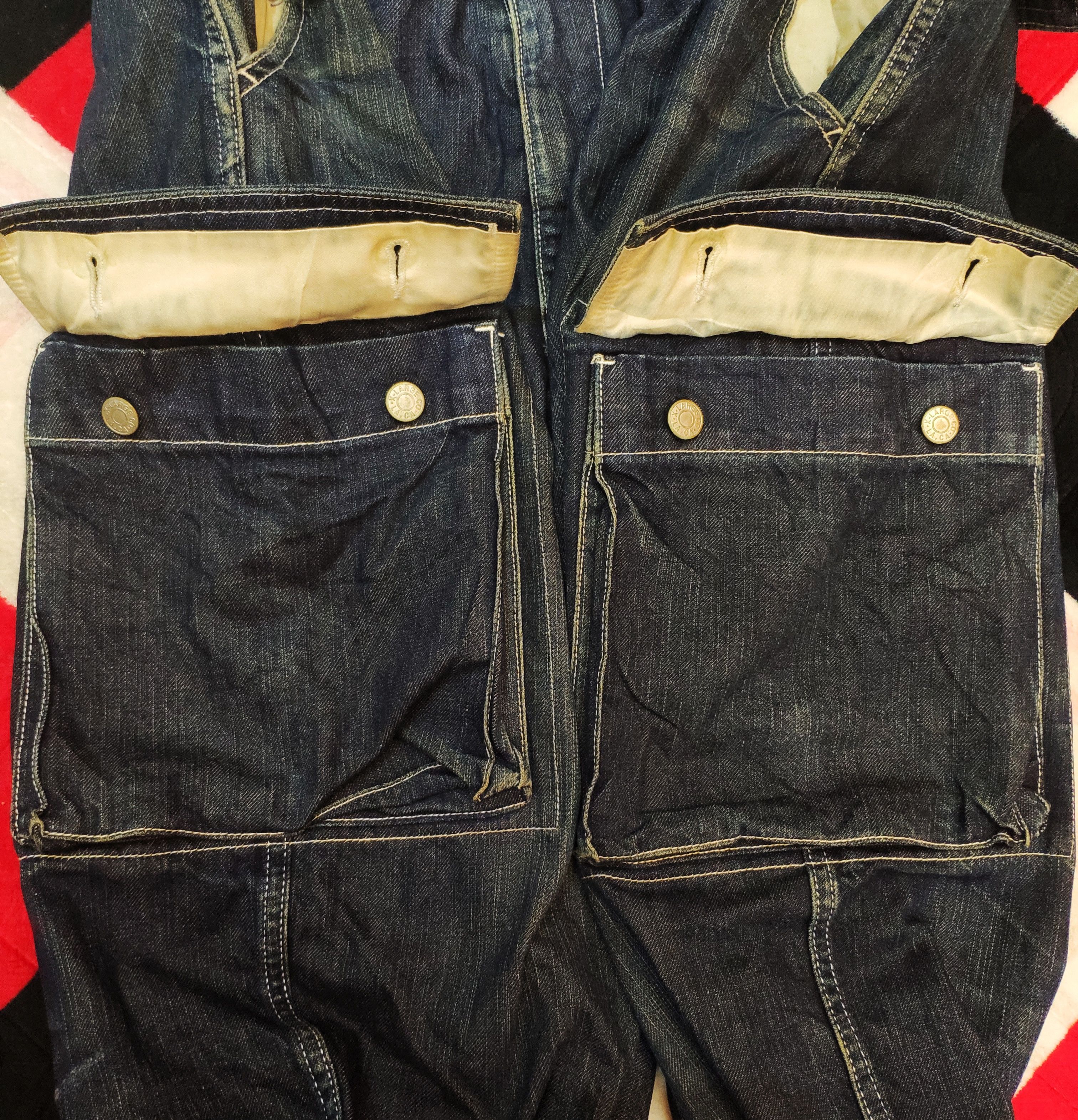 Xlarge XLarge Los Angeles Double Pocket Work Jeans Denim Size US 36 / EU 52 - 11 Thumbnail