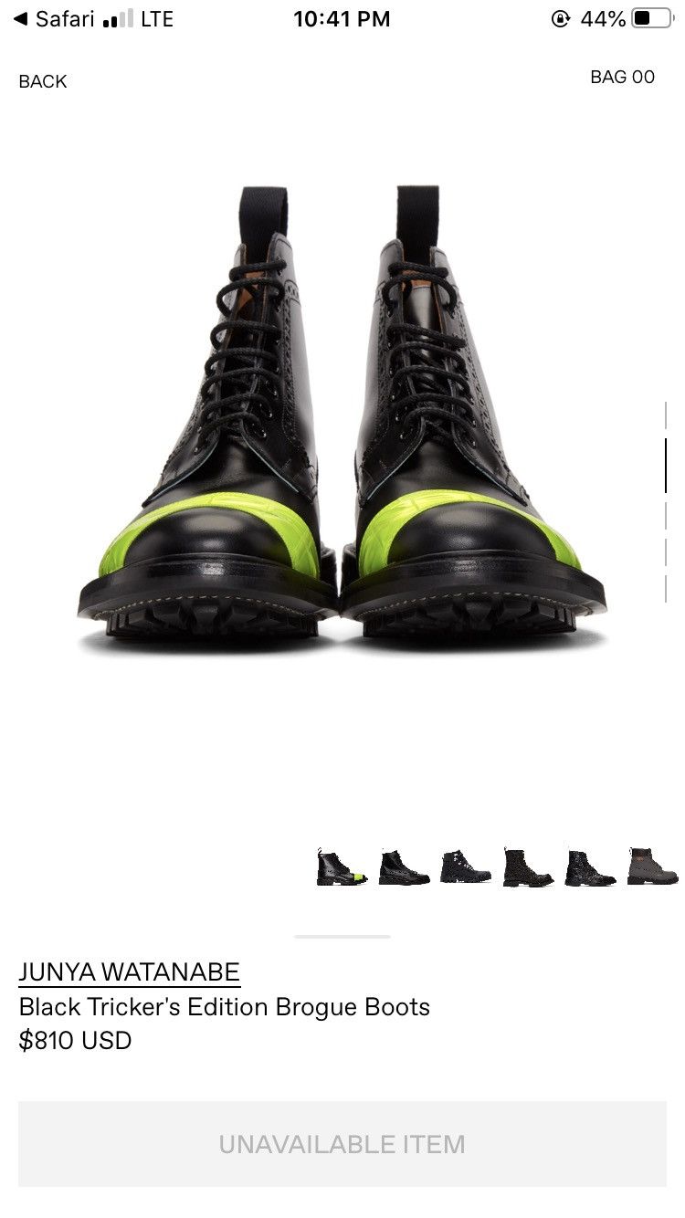 Tricker’s x JUNYA WATANABE 8 バートン Tricker's x Junya Watanabe Comme des Garcons MAN Brogues