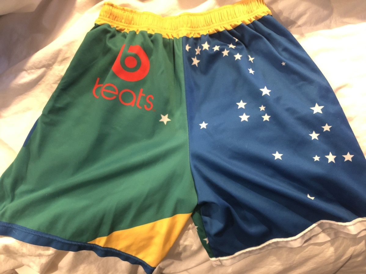 Beats By Dre Kith Brazil soccer shorts 2014 1:1 sample Size US 30 / EU 46 - 2 Thumbnail