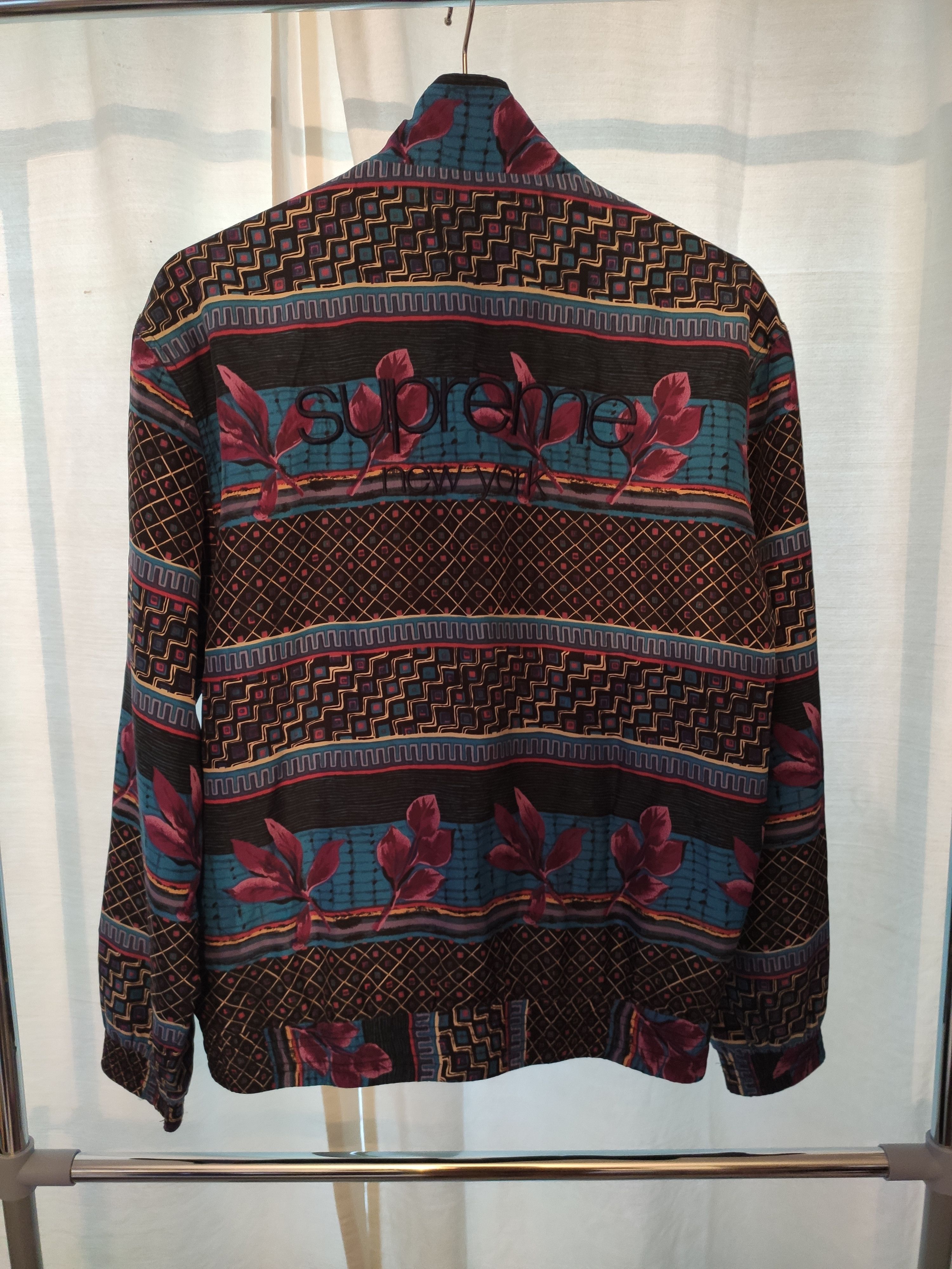 Supreme silk bomber store