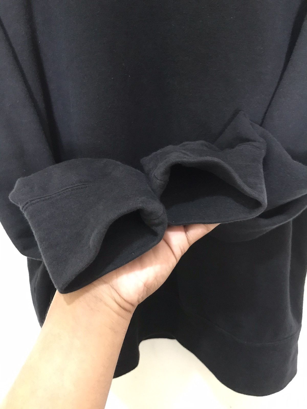 Comme des Garcons CDG Homme Plain Black Crewneck Sweatshirt Size US M / EU 48-50 / 2 - 4 Thumbnail