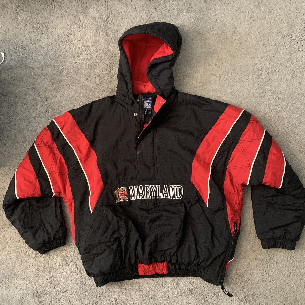 Vintage y2k UMD University of Maryland Columbia good Jacket