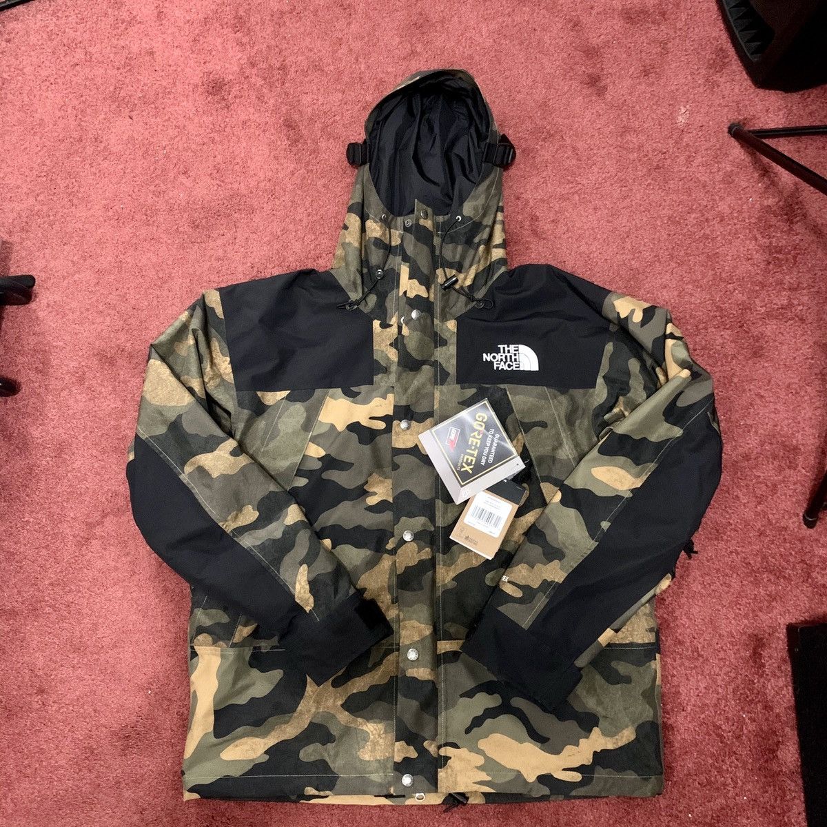 Lサイズ 1990 MOUNTAIN JACKET GTX CAMOUFLAGE The North Face The North Face 1990 Mountain GTX Jacket Camouflage