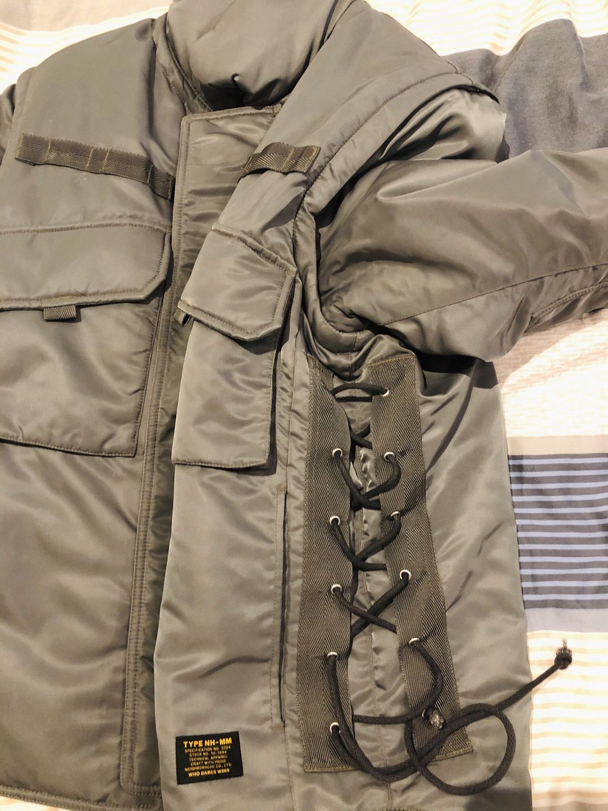 Neighborhood Neighborhood M69 Flak jacket Army Green Size US M / EU 48-50 / 2 - 5 Thumbnail