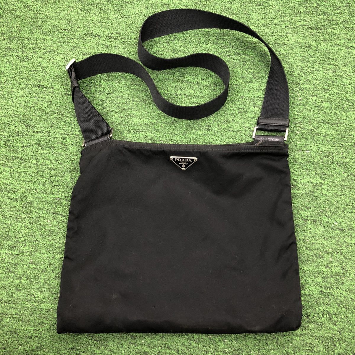 Luxury Prada Authentic Prada Sling Bag opti zipper Grailed