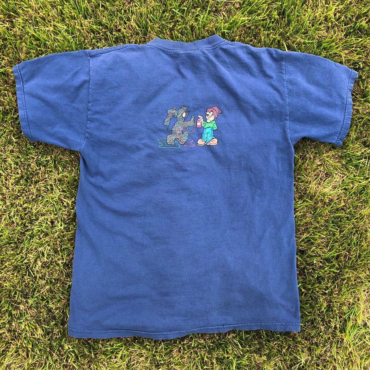 Hook-Ups × Vintage Vintage 90s Breakdown Skate Shirt Hookups Birdhouse Anime Size US L / EU 52-54 / 3 - 6 Thumbnail