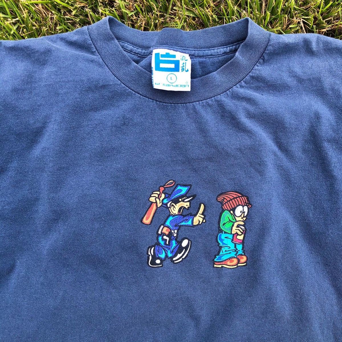 Hook-Ups × Vintage Vintage 90s Breakdown Skate Shirt Hookups Birdhouse Anime Size US L / EU 52-54 / 3 - 1 Thumbnail