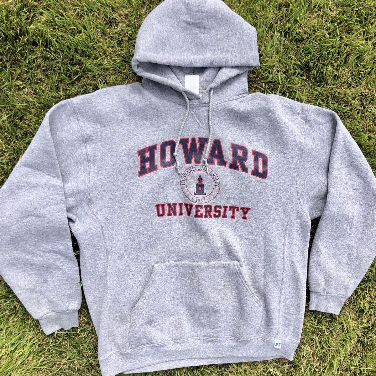 Vintage Vintage Howard University Hoodie Russell HBCU College | Grailed