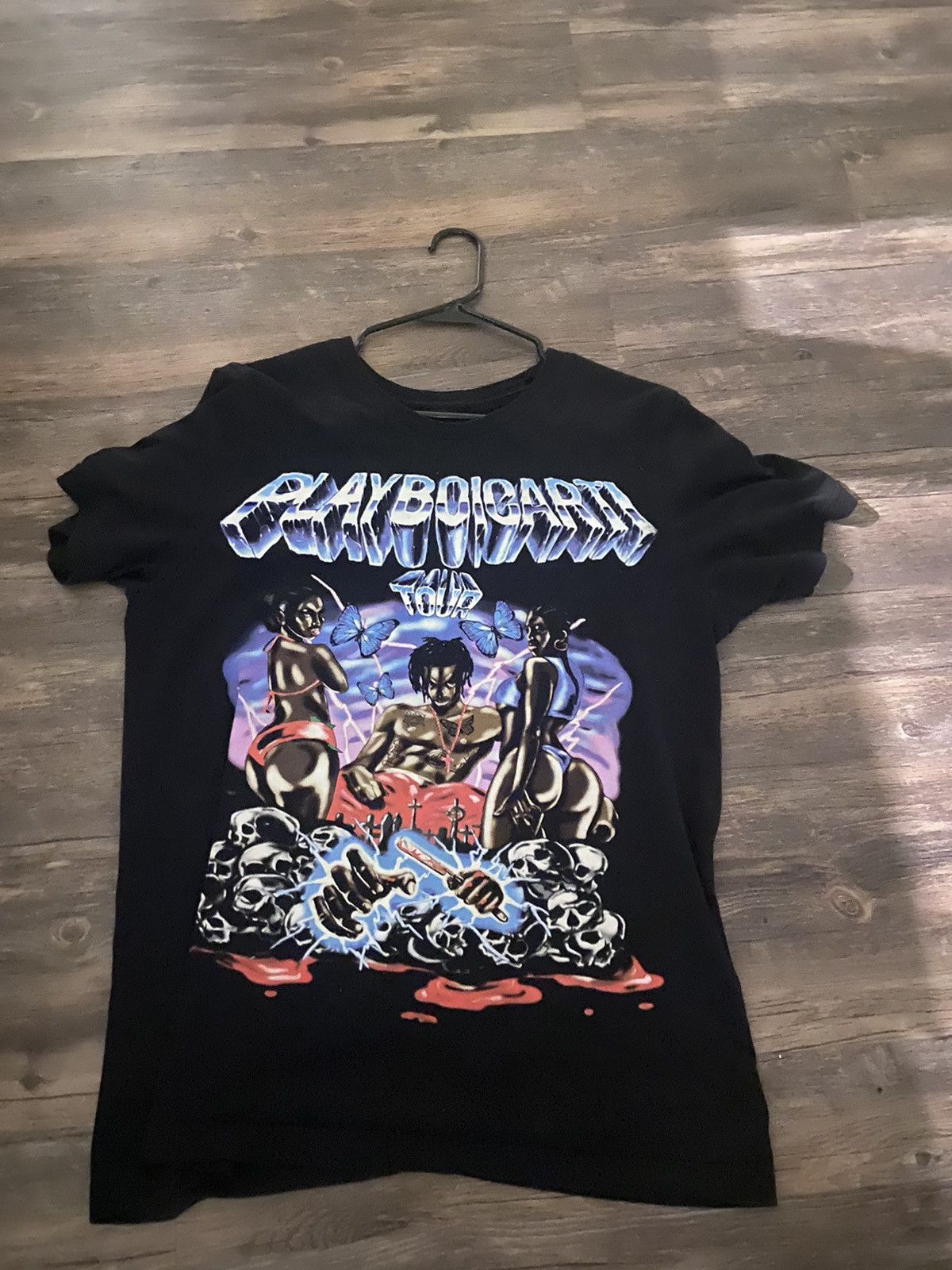 Playboi Carti × Playboy × Vlone Playboi Carti Tee | Grailed