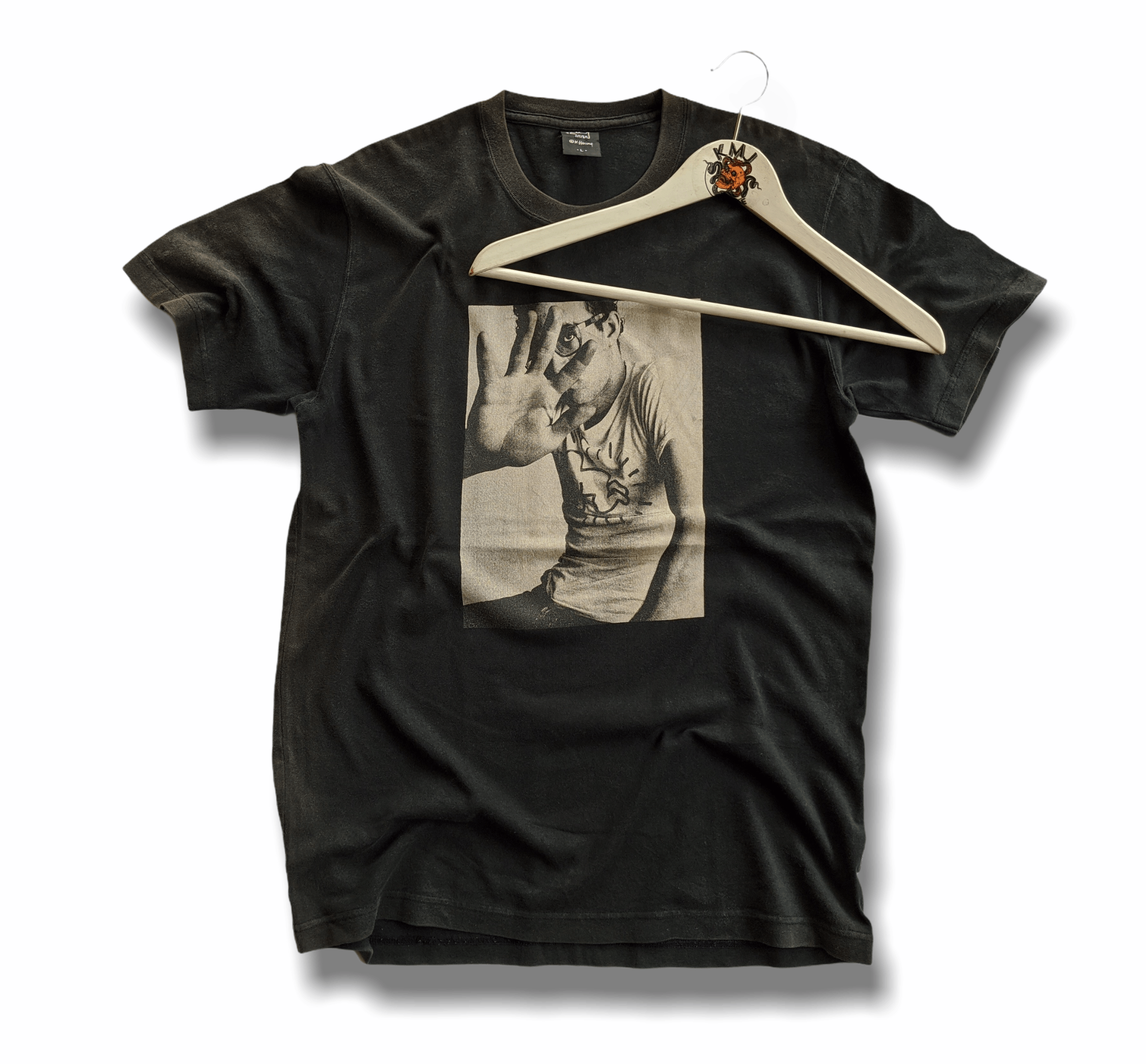 Vintage Y2K Keith Haring big print tee