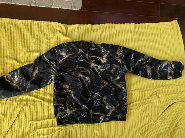 Supreme marble hot sale track jacket