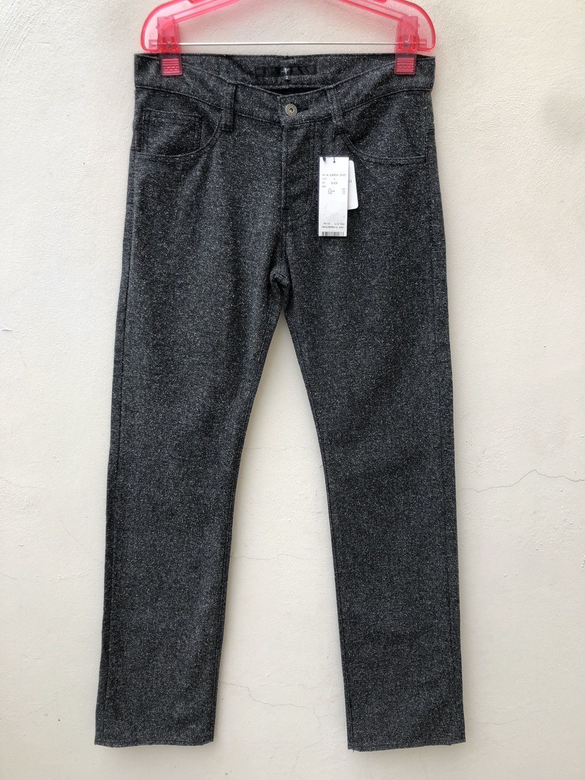 NO ID NWT No ID. Japan 7 Pockets Salt & Pepper Pant Size US 31 - 1 Thumbnail