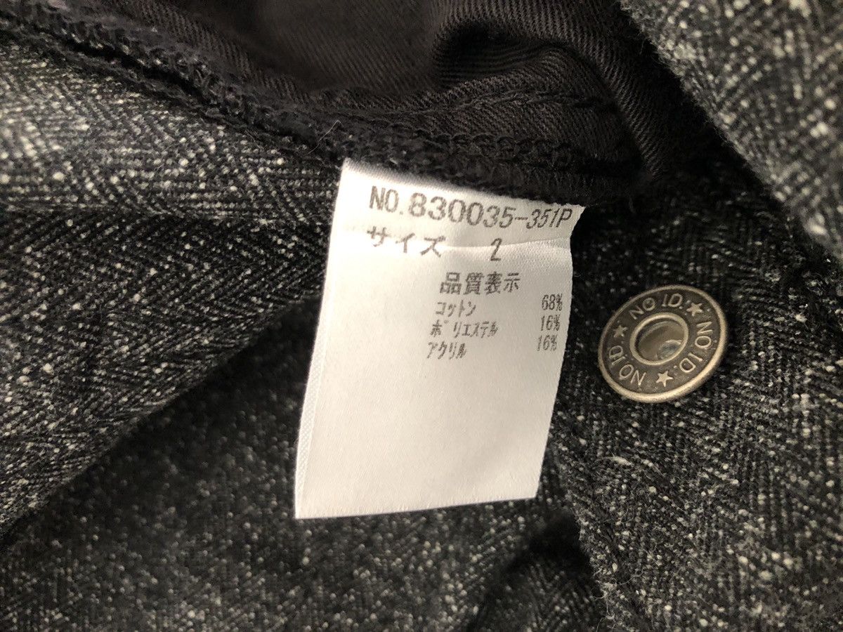 NO ID NWT No ID. Japan 7 Pockets Salt & Pepper Pant Size US 31 - 17 Thumbnail