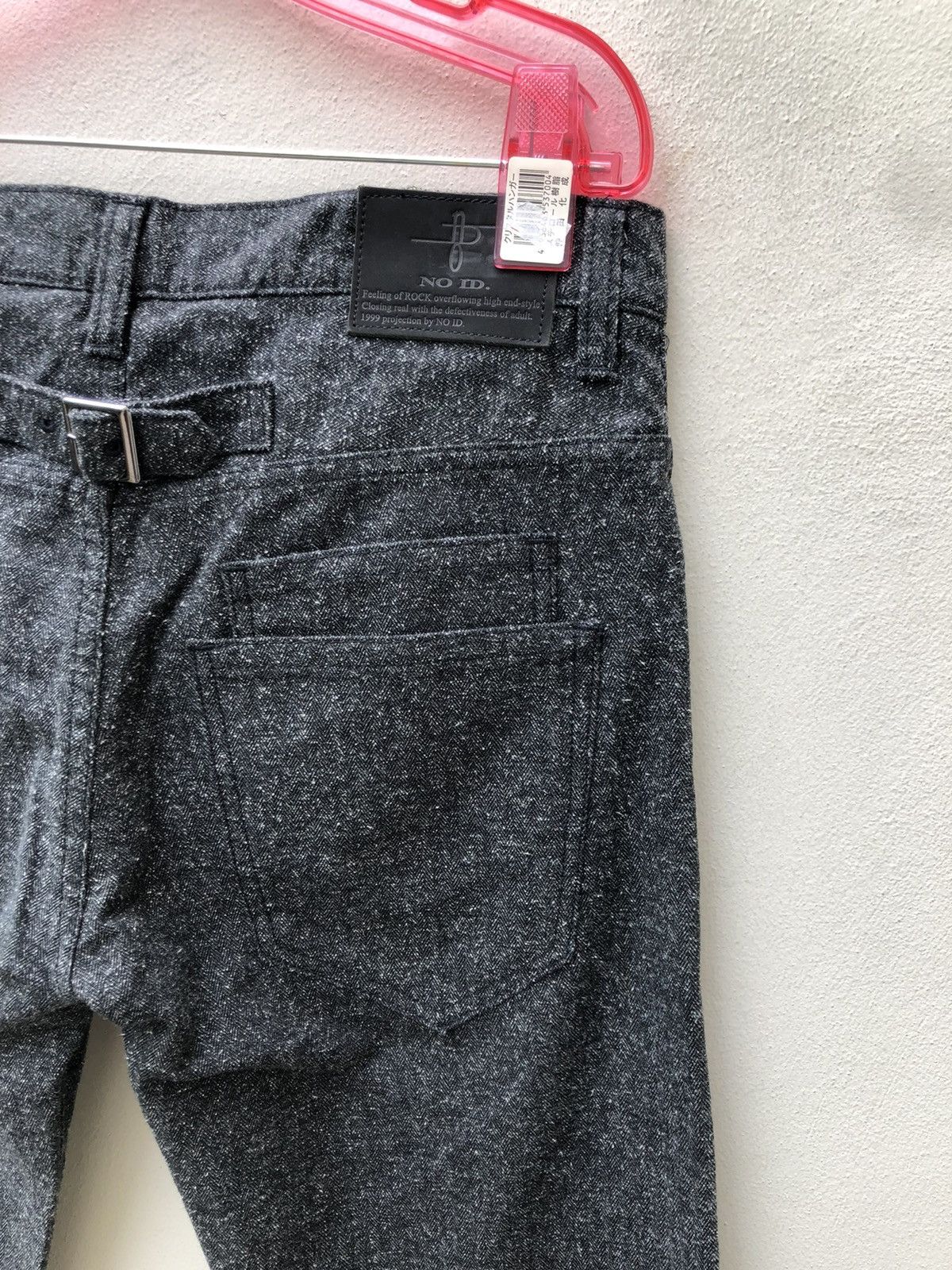 NO ID NWT No ID. Japan 7 Pockets Salt & Pepper Pant Size US 31 - 11 Thumbnail