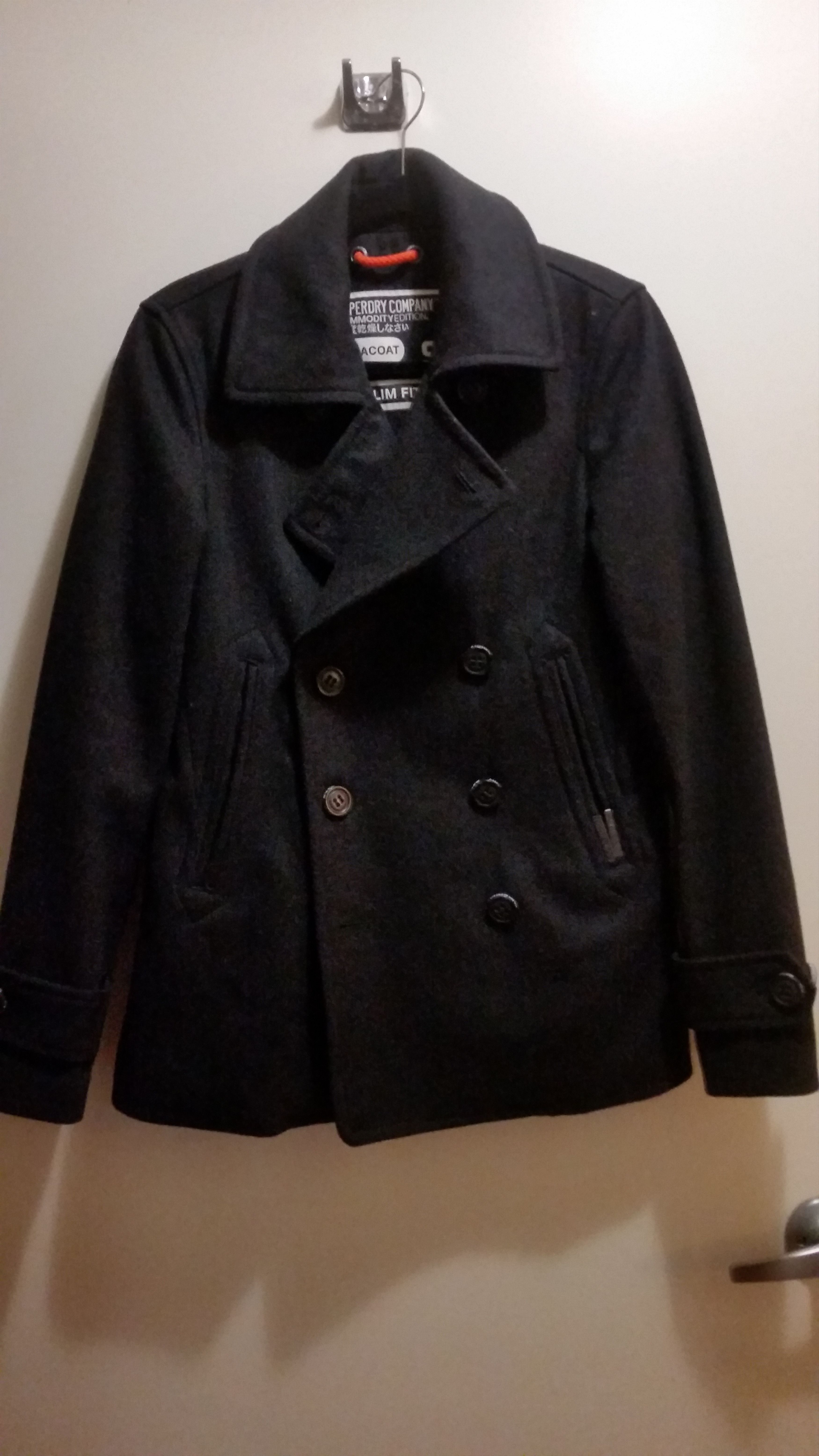 Superdry Commodity Edition Slim Fit Peacoat Size US S / EU 44-46 / 1 - 7 Thumbnail