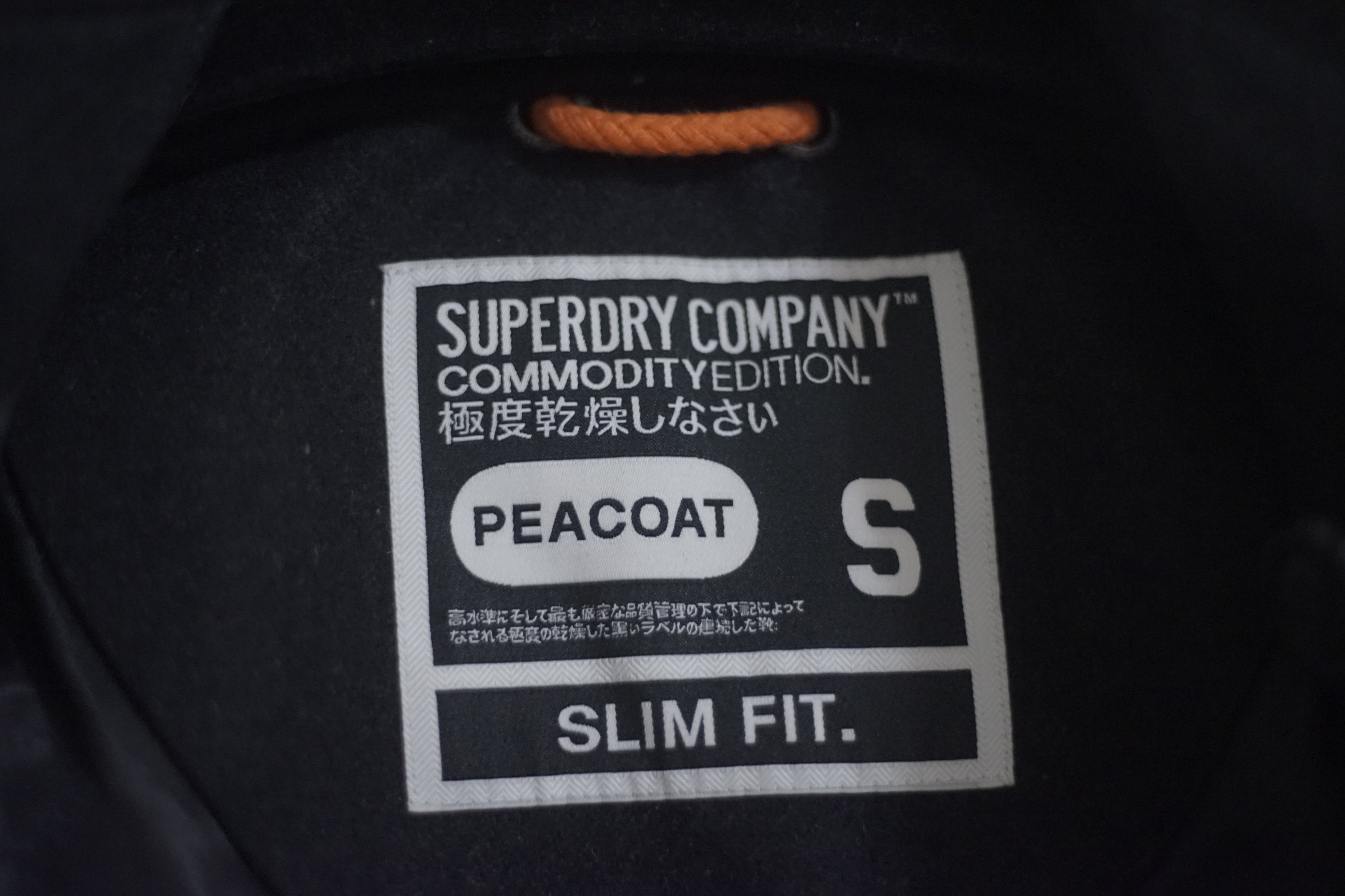 Superdry Commodity Edition Slim Fit Peacoat Size US S / EU 44-46 / 1 - 4 Thumbnail