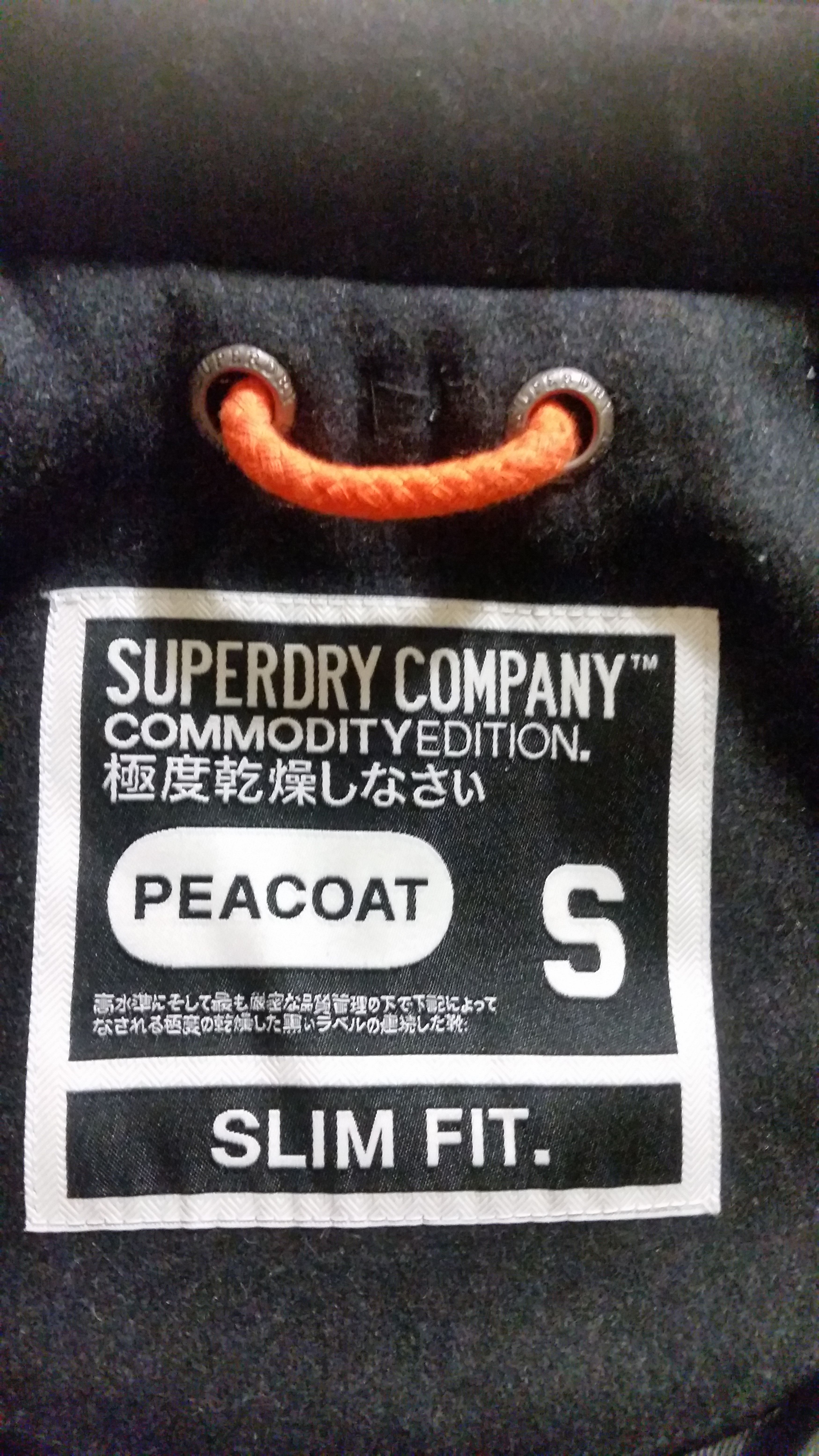 Superdry Commodity Edition Slim Fit Peacoat Size US S / EU 44-46 / 1 - 12 Thumbnail