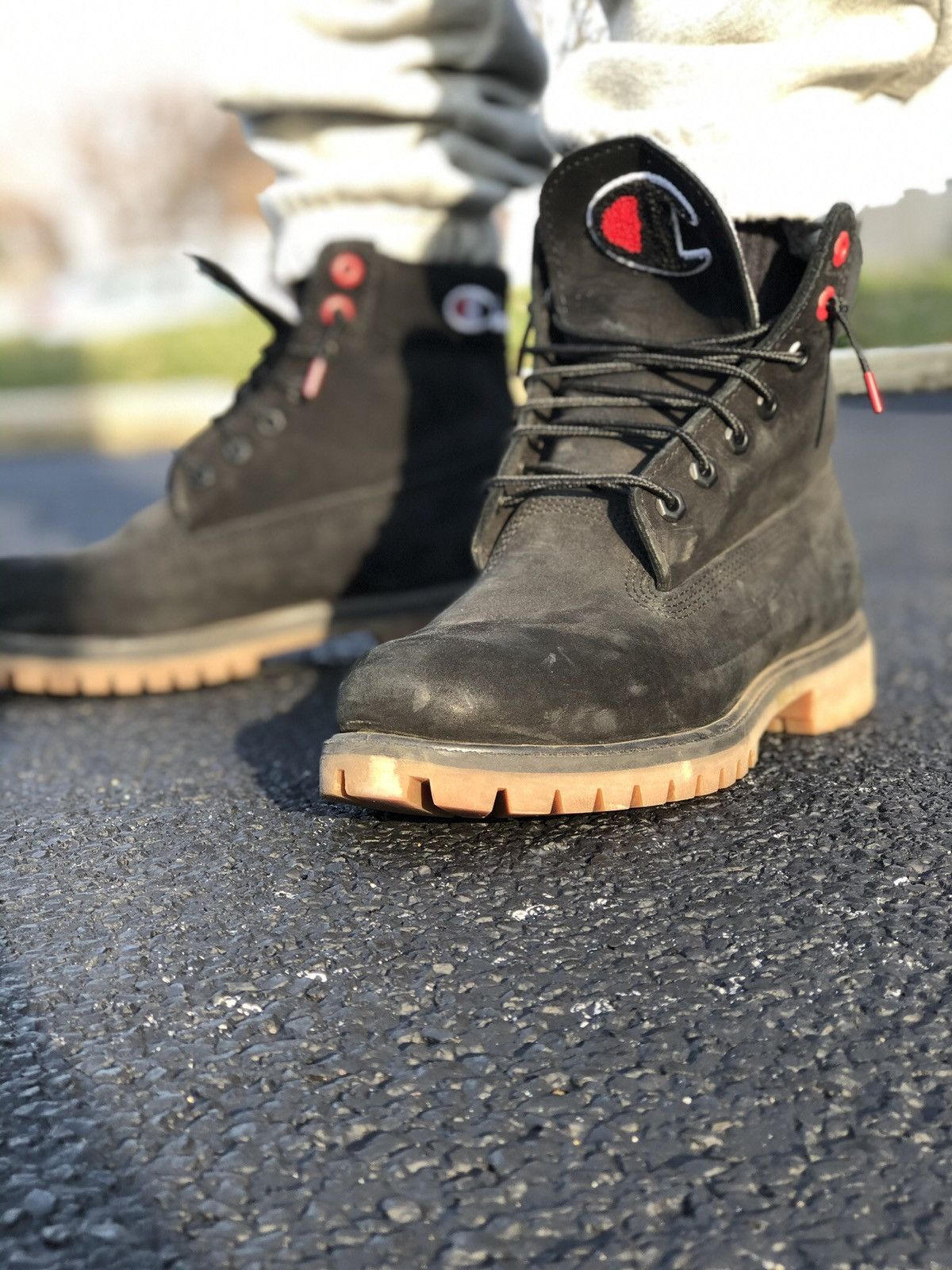 Champion Timberland Timberland x Champion Premium 6 Waterproof Boots Grailed