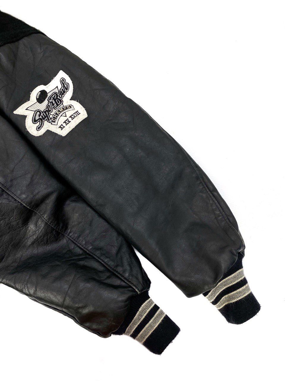 Delong × NFL Vintage RAIDERS Varsity Letterman Jacket Rare Size US L / EU 52-54 / 3 - 10 Thumbnail