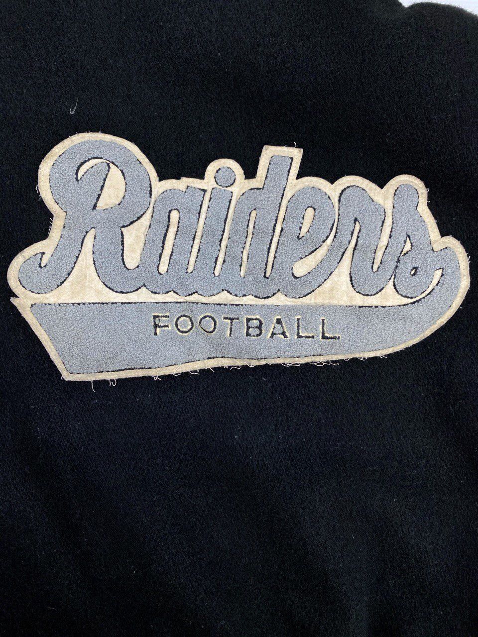 Delong × NFL Vintage RAIDERS Varsity Letterman Jacket Rare Size US L / EU 52-54 / 3 - 8 Thumbnail