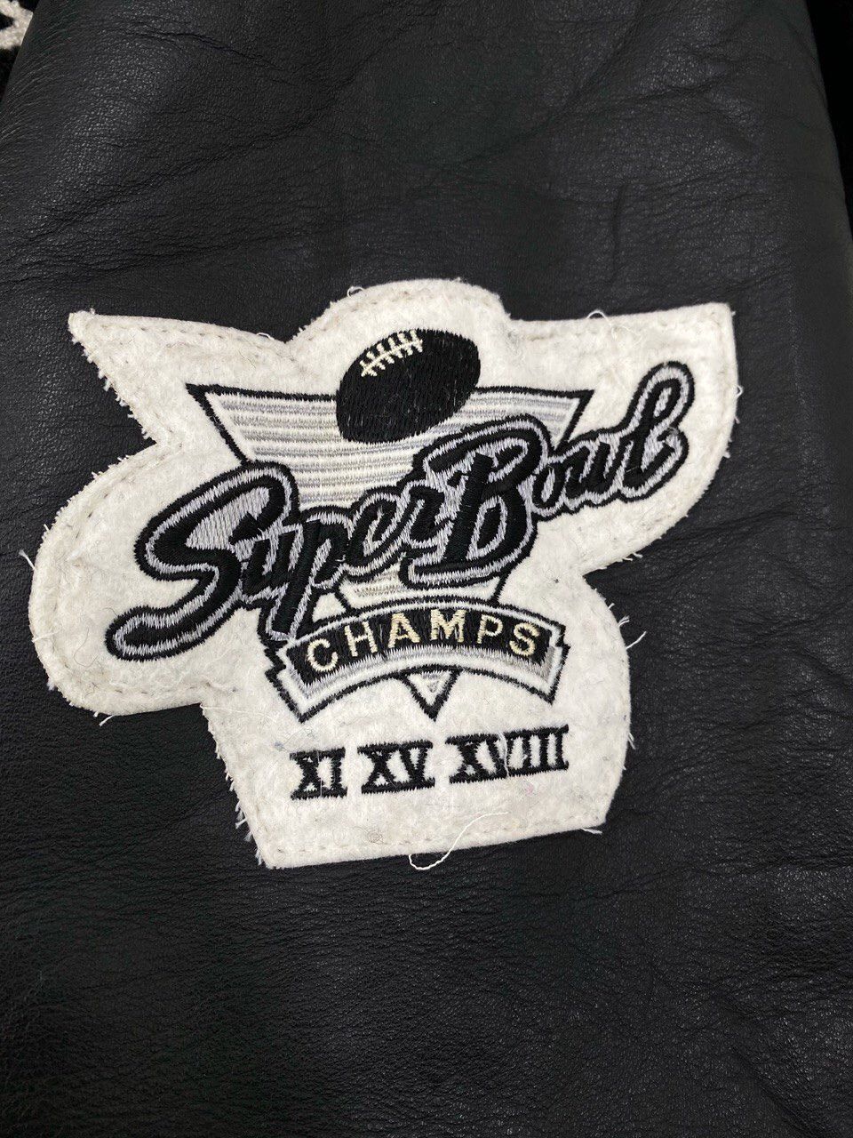 Delong × NFL Vintage RAIDERS Varsity Letterman Jacket Rare Size US L / EU 52-54 / 3 - 6 Thumbnail