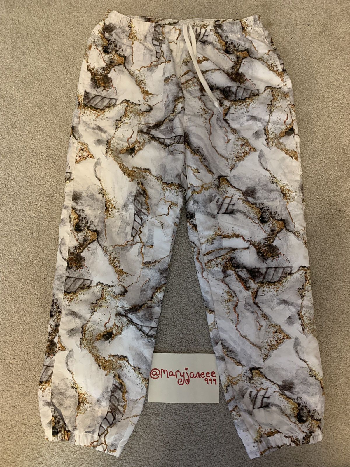Supreme Supreme Marble Track Pants FW20 | Grailed