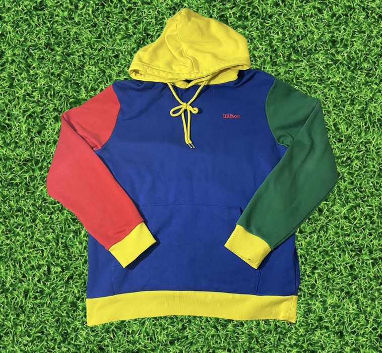 Wilson color block on sale hoodie