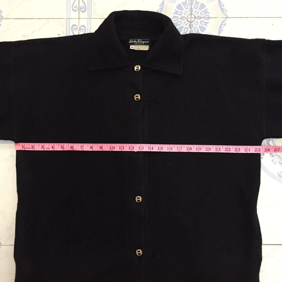 Salvatore Ferragamo Salvatore Ferragamo Wide Sleeve Long Jacket Button Up Size US M / EU 48-50 / 2 - 12 Thumbnail