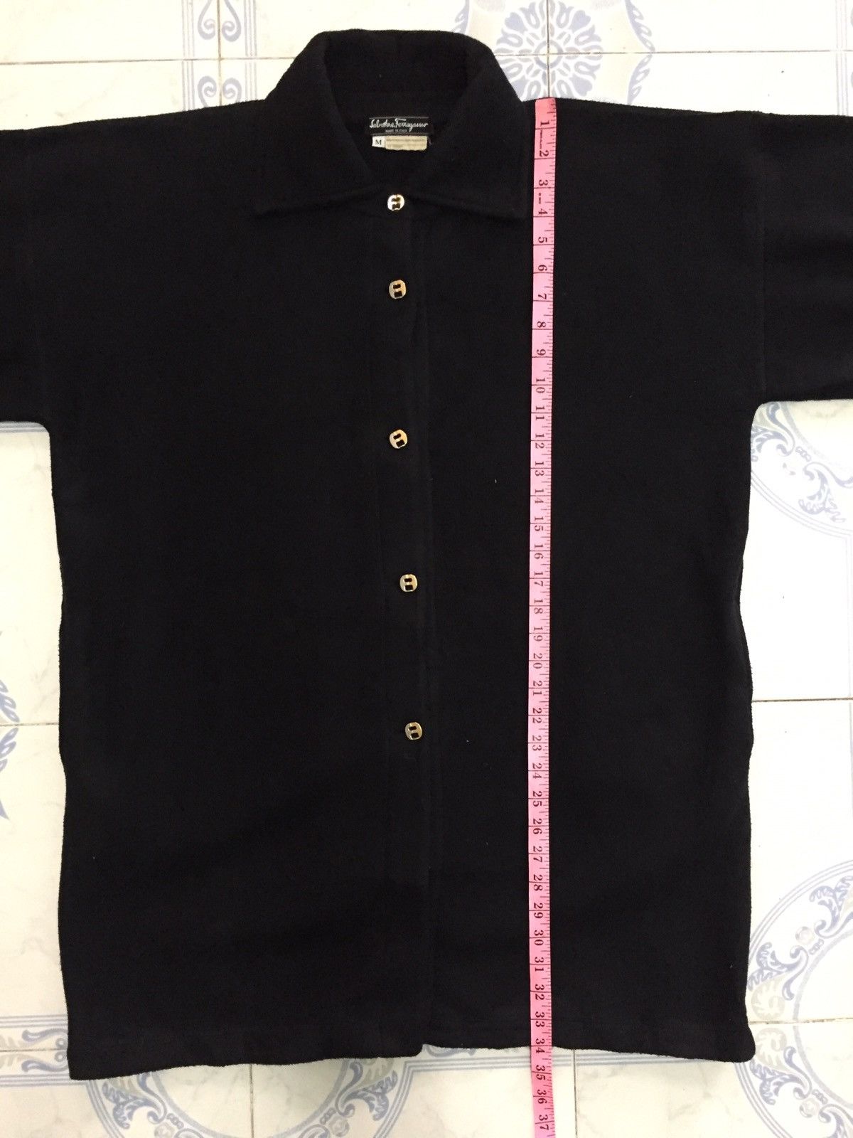 Salvatore Ferragamo Salvatore Ferragamo Wide Sleeve Long Jacket Button Up Size US M / EU 48-50 / 2 - 13 Thumbnail