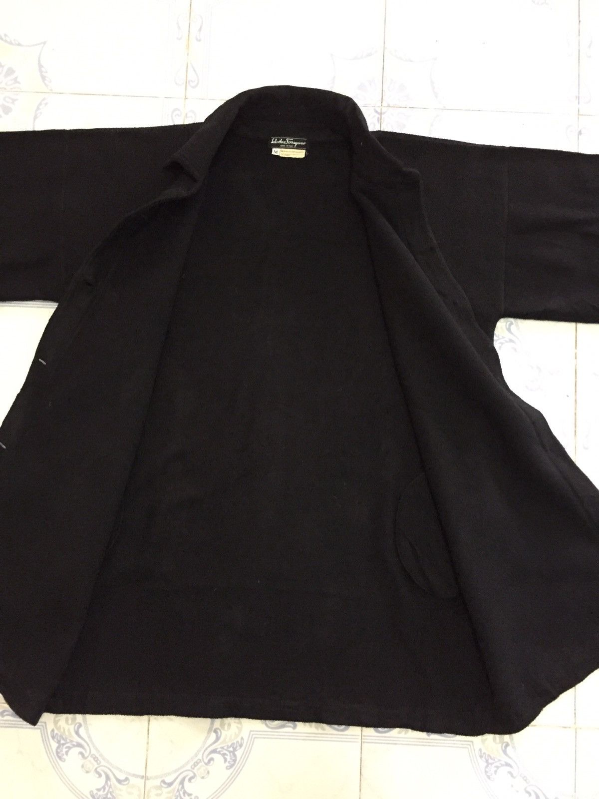 Salvatore Ferragamo Salvatore Ferragamo Wide Sleeve Long Jacket Button Up Size US M / EU 48-50 / 2 - 8 Thumbnail