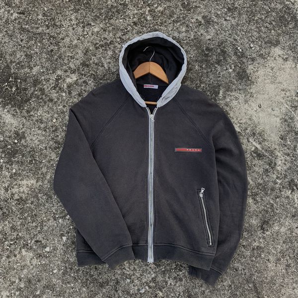 Vintage Vintage Prada Sport zip hoodie Grailed