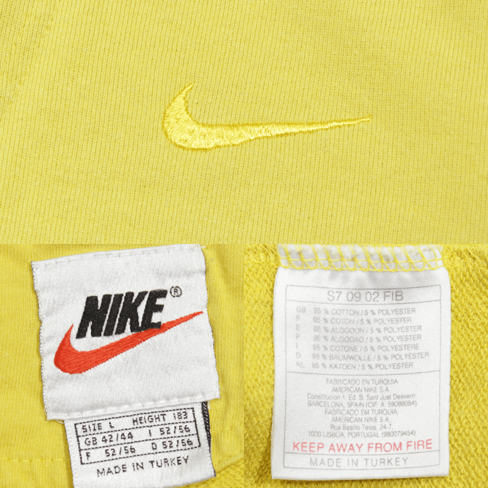 Nike 90S Swoosh Logo Zip Baggy Rugby Size US L / EU 52-54 / 3 - 9 Thumbnail
