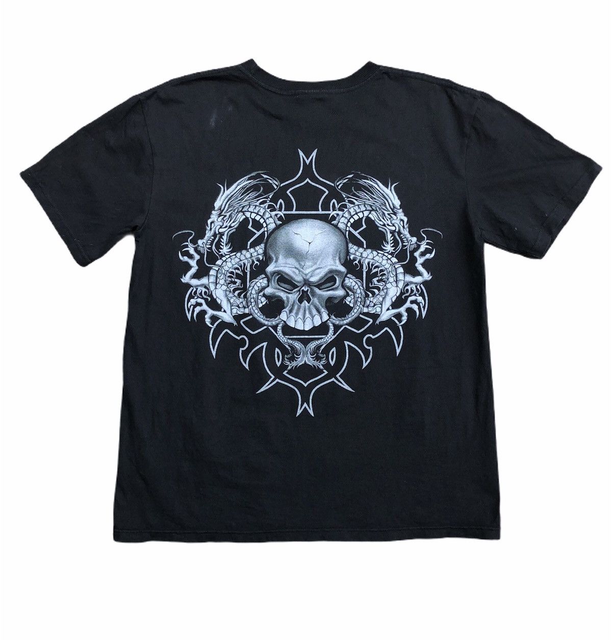 Vintage Skulls And Dragon Tee Size US M / EU 48-50 / 2 - 4 Thumbnail