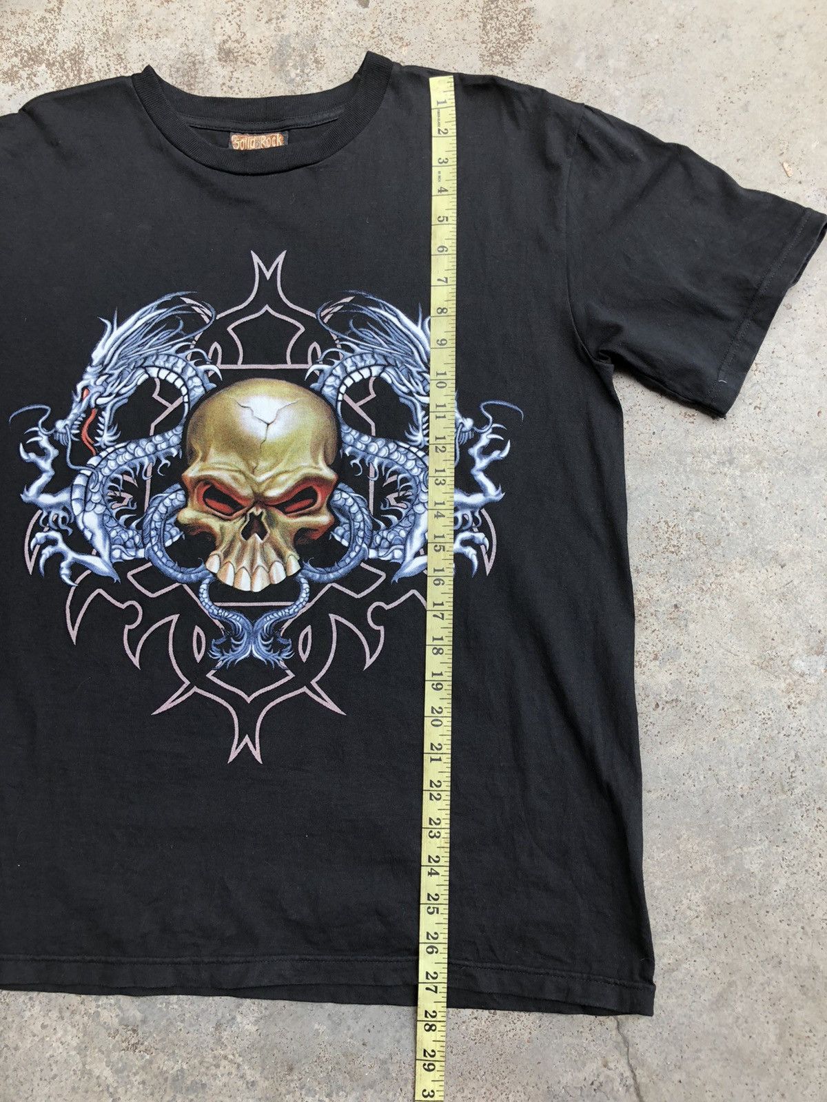 Vintage Skulls And Dragon Tee Size US M / EU 48-50 / 2 - 6 Thumbnail