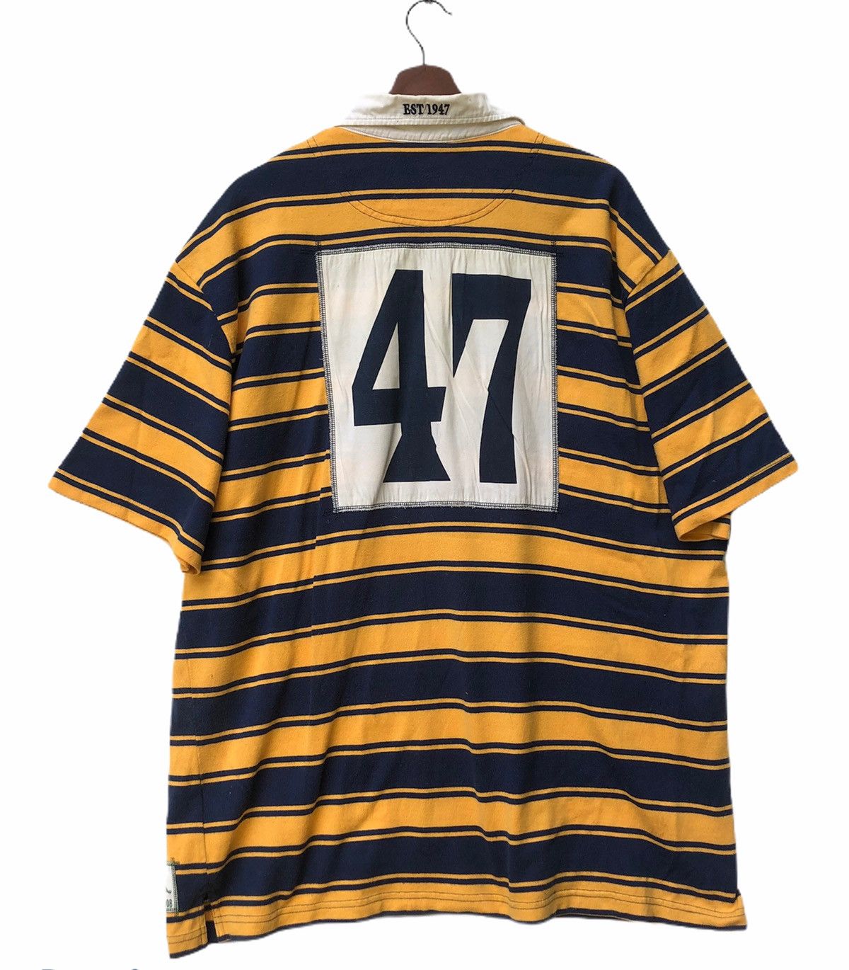 Canterbury of New Zealand × Vintage Vintage Canterbury Striped Shirt Size US XXL / EU 58 / 5 - 3 Thumbnail