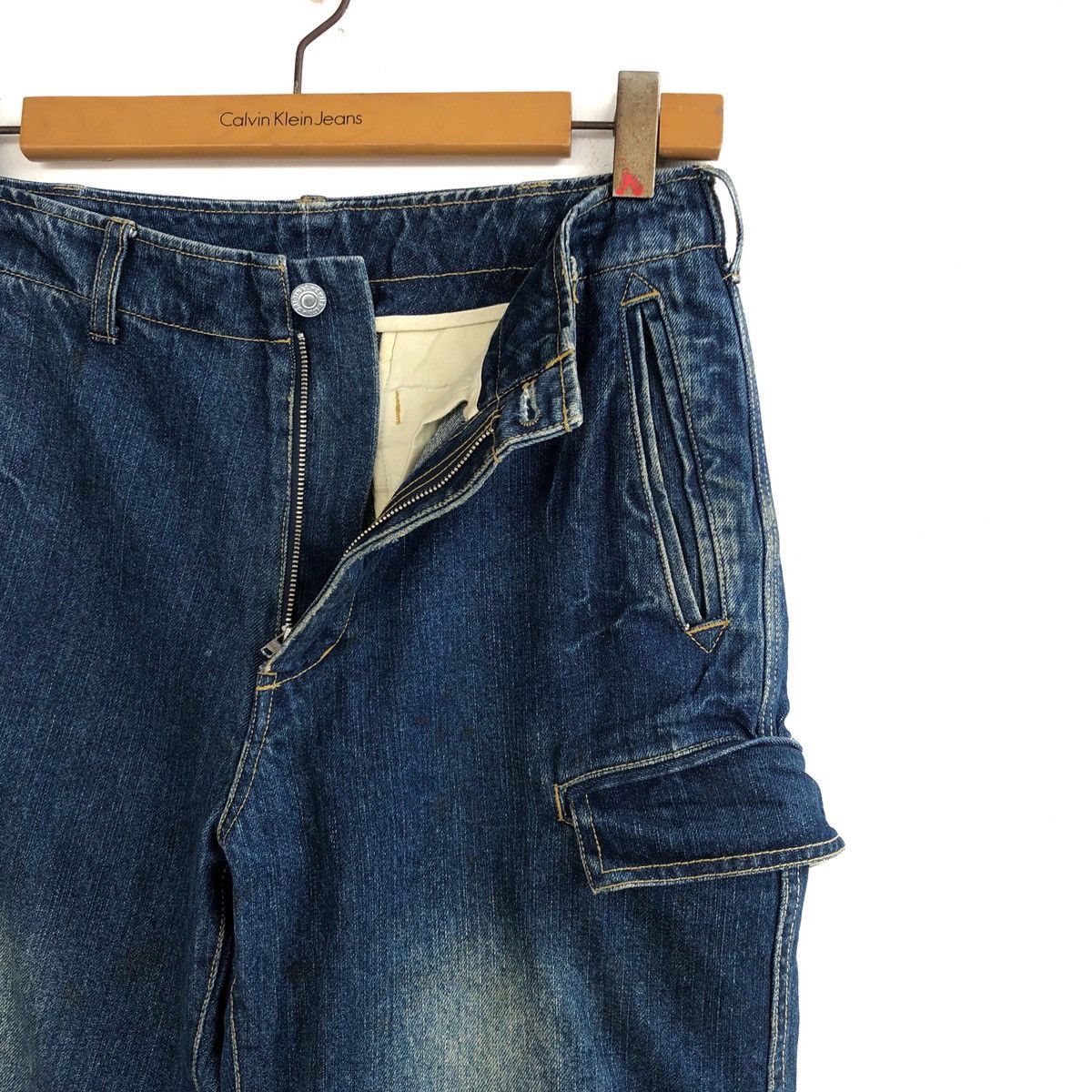 Japanese Brand Japanese Brand Ships Baggy Wide Denim Jeans Size US 30 / EU 46 - 8 Thumbnail