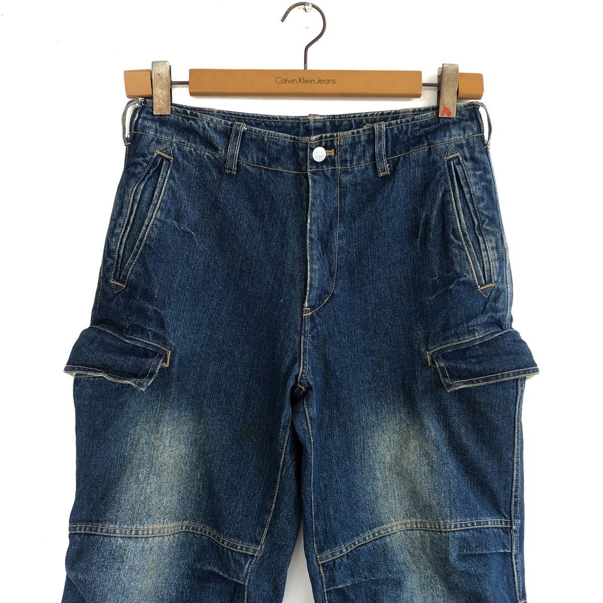 Japanese Brand Japanese Brand Ships Baggy Wide Denim Jeans Size US 30 / EU 46 - 3 Thumbnail