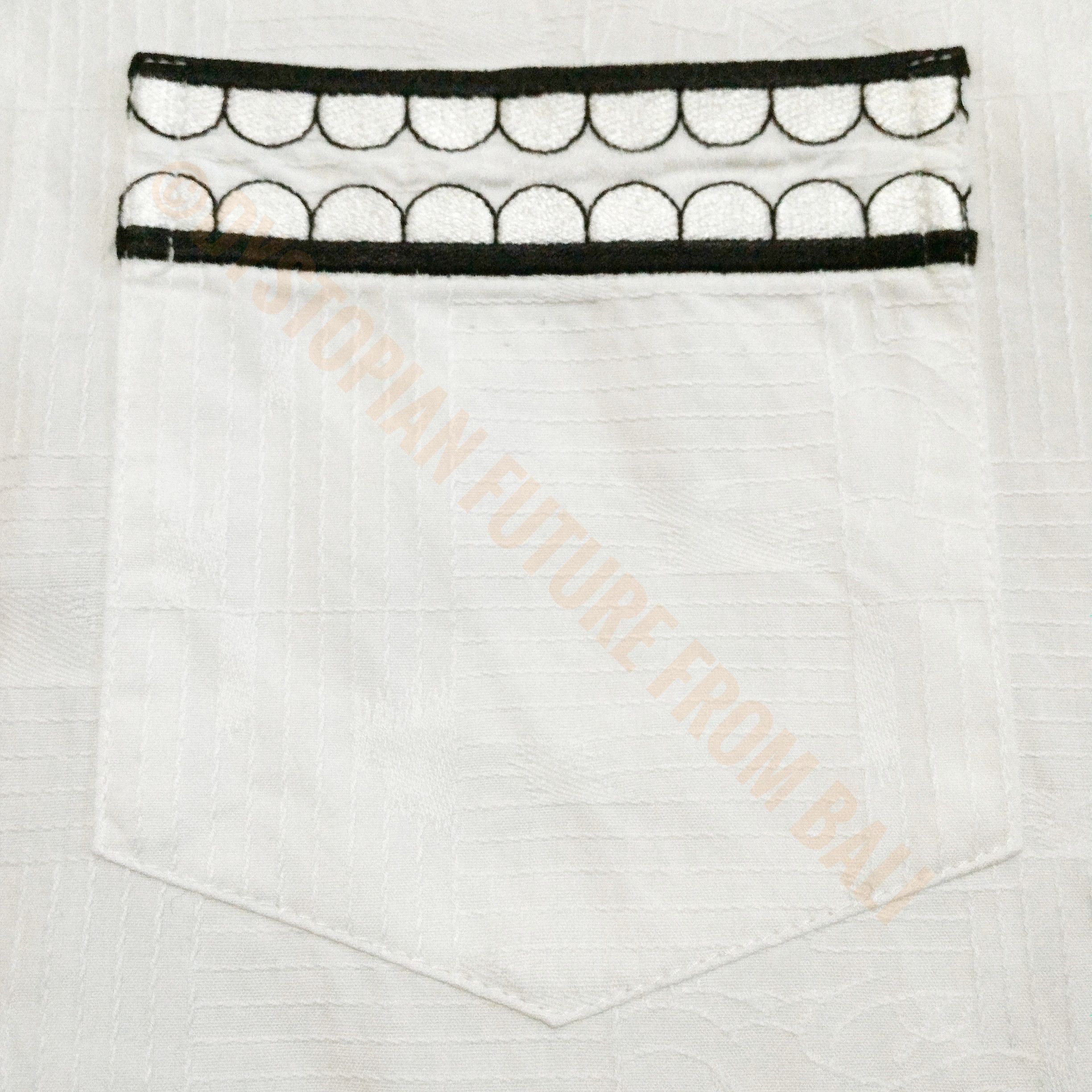 Original Fake 2010 Spring/Summer Emboss Pattern Button Up Shirt Size US M / EU 48-50 / 2 - 4 Thumbnail