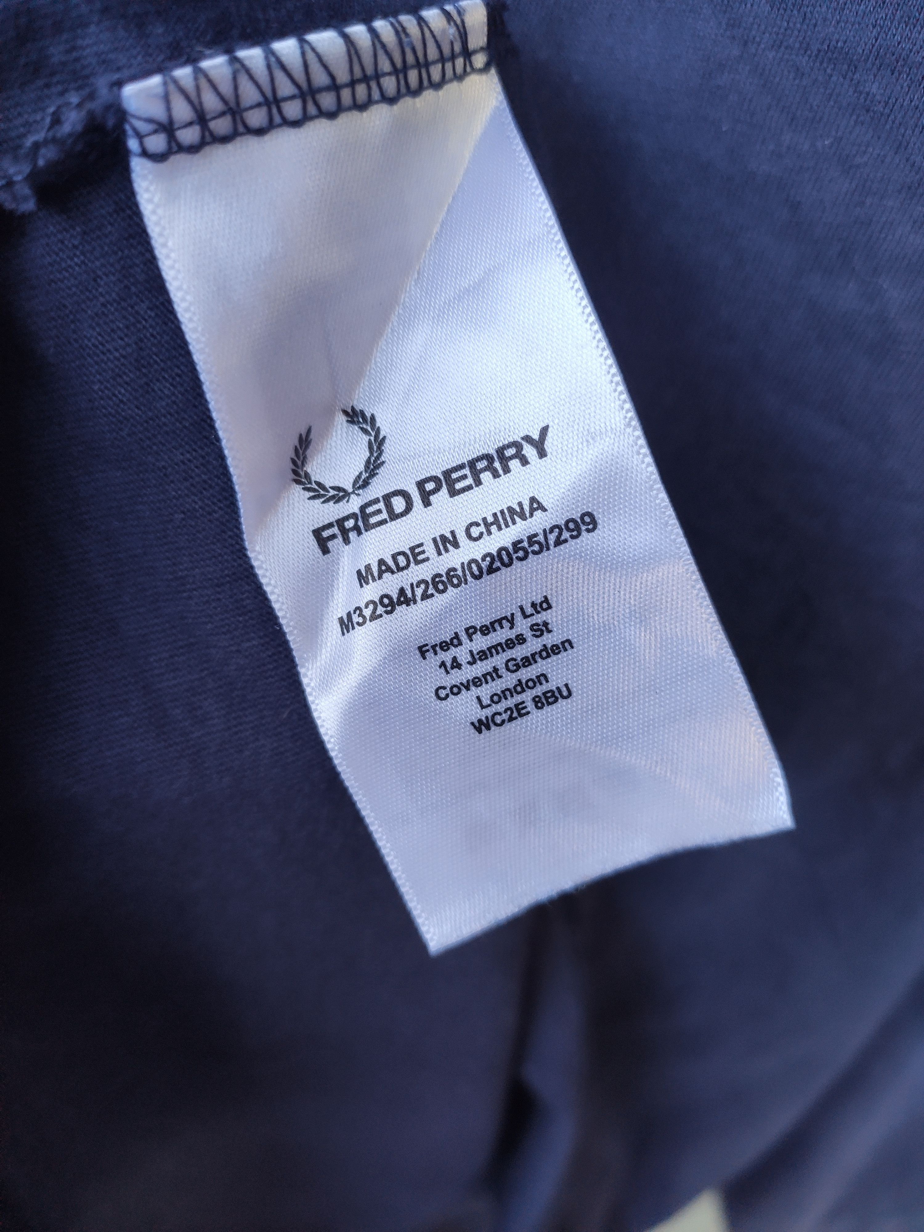 Fred Perry Fred Perry t shirt big logo Size US XL / EU 56 / 4 - 5 Thumbnail