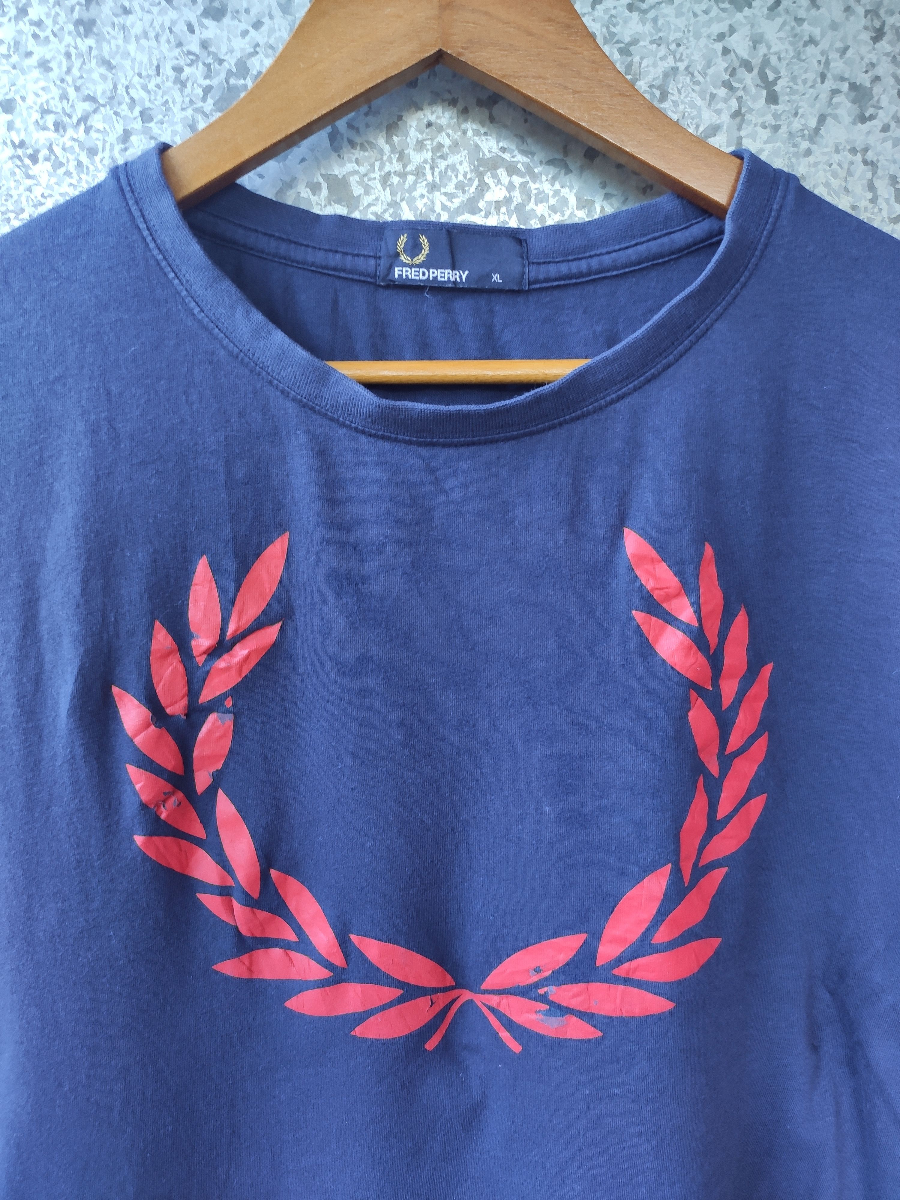Fred Perry Fred Perry t shirt big logo Size US XL / EU 56 / 4 - 2 Thumbnail
