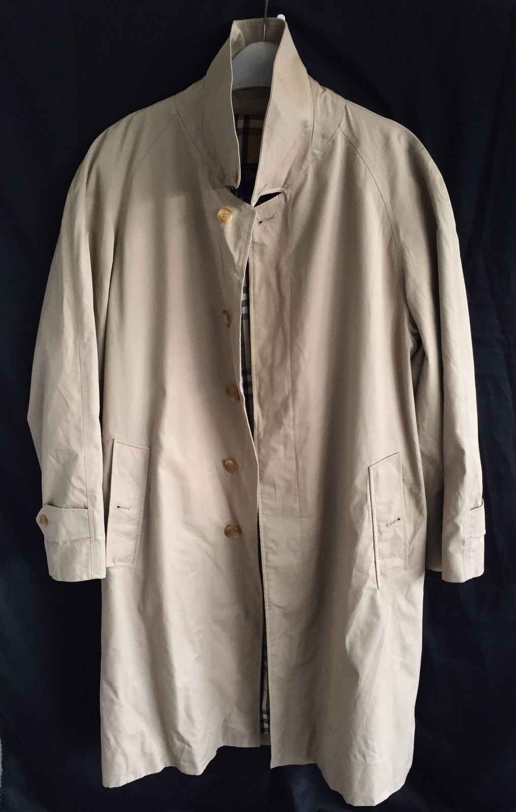 Burberry × Vintage Vintage Burberrys Long Coat Made in England Size US M / EU 48-50 / 2 - 2 Thumbnail