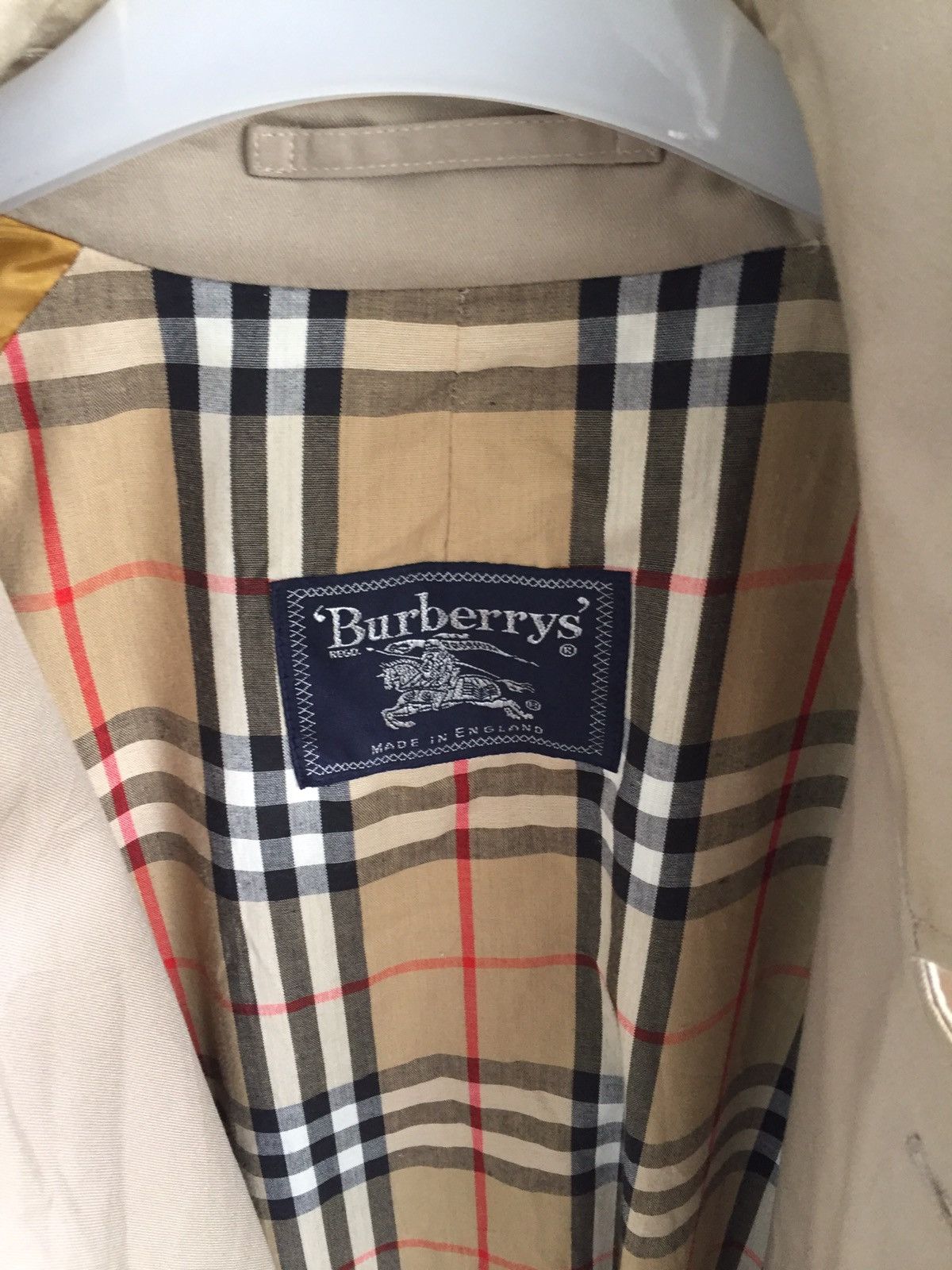 Burberry × Vintage Vintage Burberrys Long Coat Made in England Size US M / EU 48-50 / 2 - 6 Thumbnail