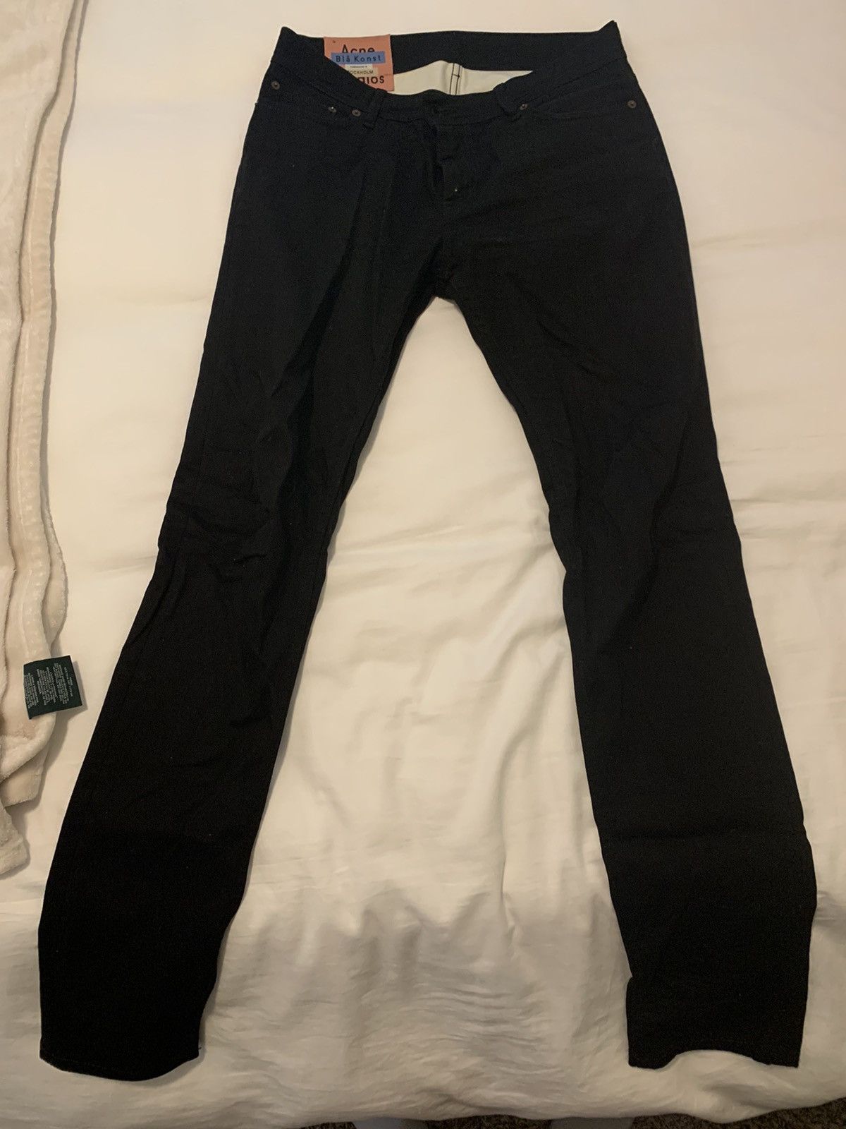 Acne Studios Blå Konst North Stay Black jeans Size US 32 / EU 48 - 1 Thumbnail