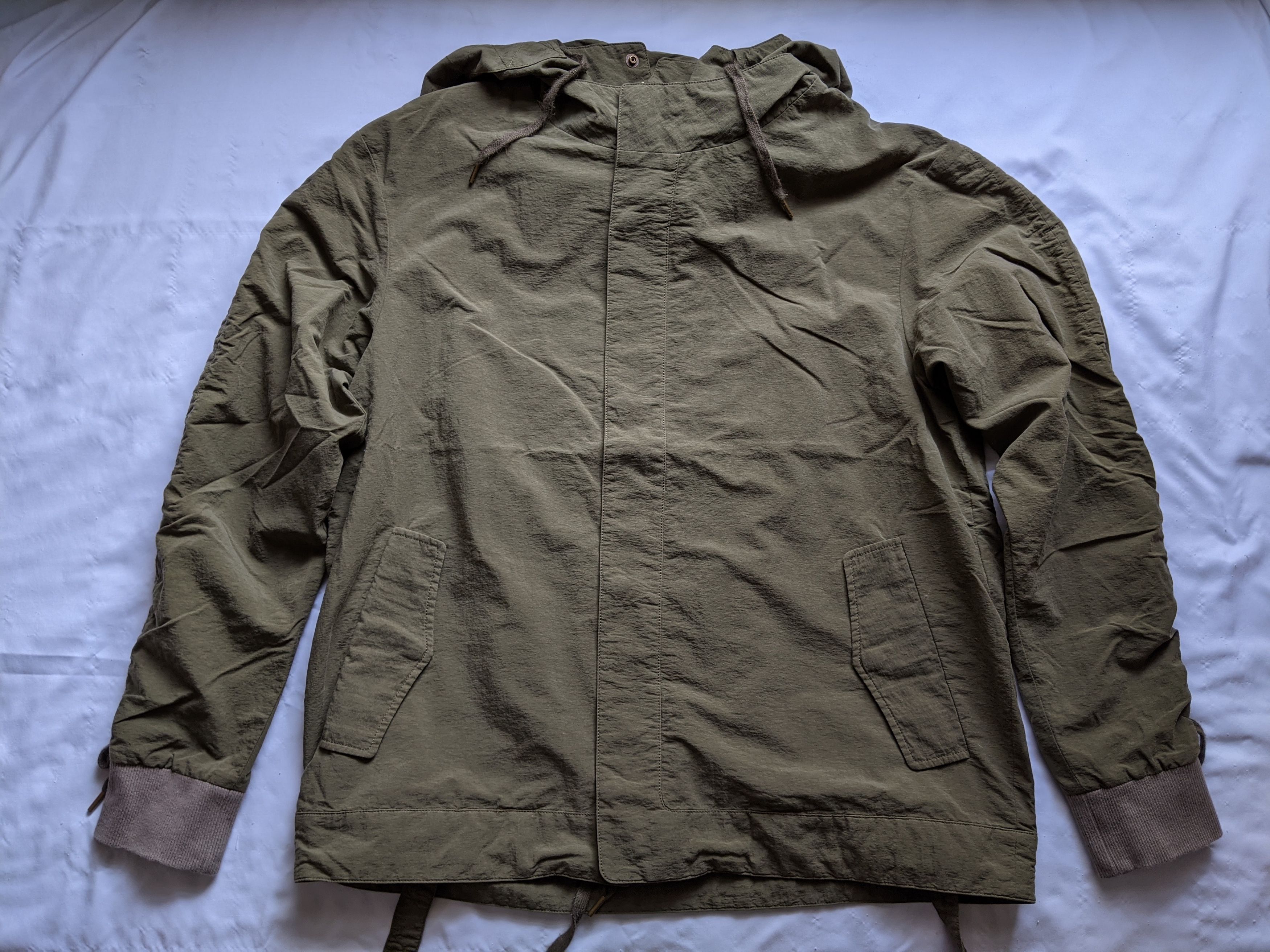 Garment Dyed Hooded Bomber